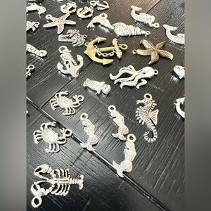 65 Nautical Charms for jewelry making - jewelry making supplies